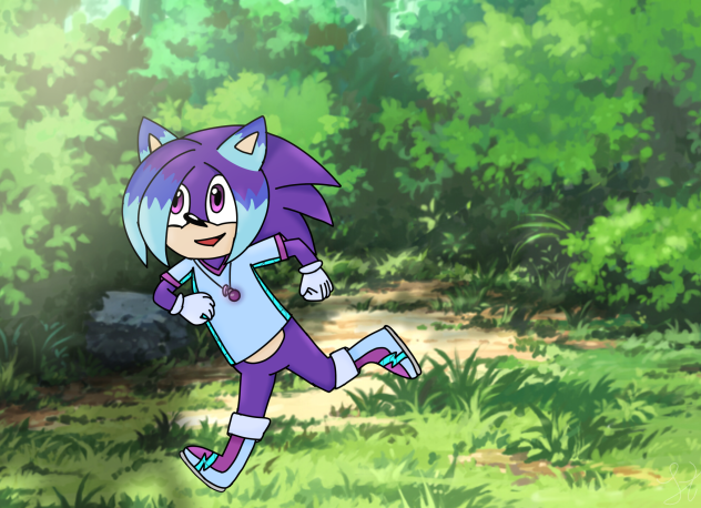 Caszo on adventure with his mom