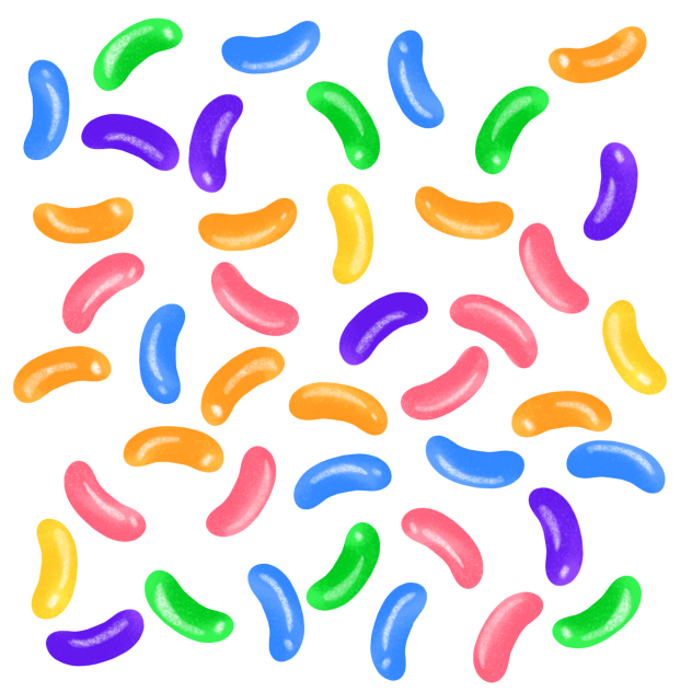 ゼリービーンズ（大／ビビッド）