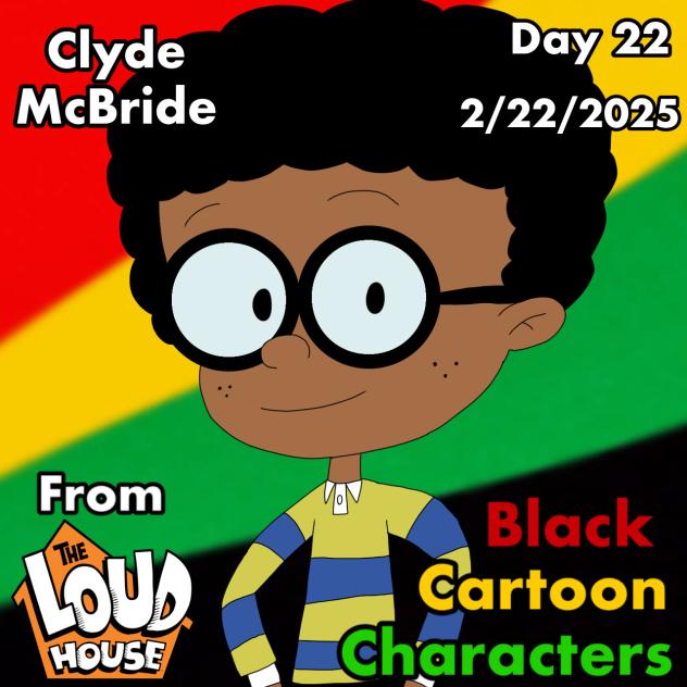 Black Cartoon Characters Day 22 Clyde