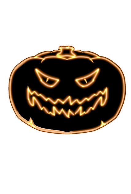 Glowing Halloween Pumpkin