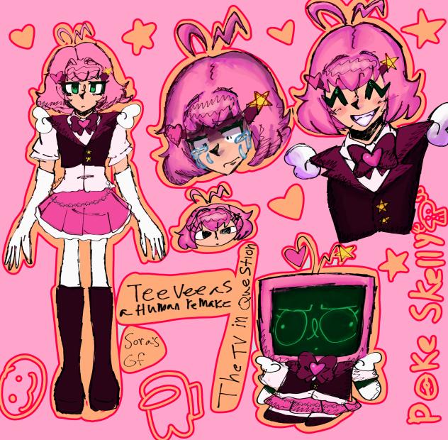 TeeVee as a human remake!!!!