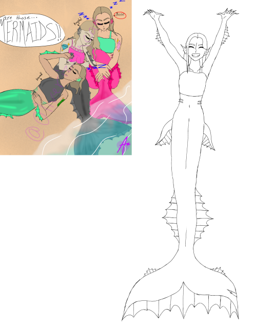 Rose ref sheet (line art) - ibisPaint