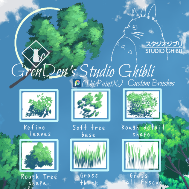 GrenDen's Studio Ghibli Brushes