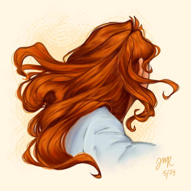 Hair in the Wind - ibisPaint