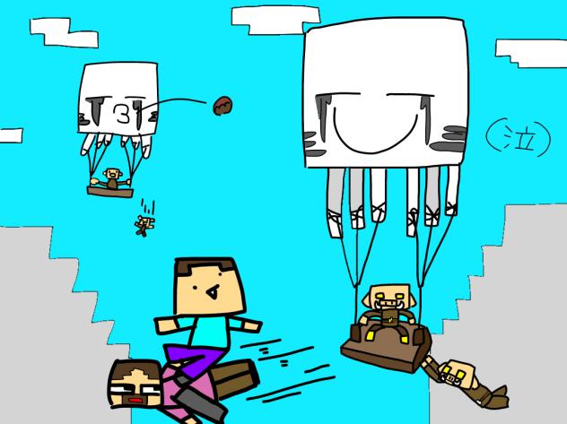 マイクラの映画見に行ったよー