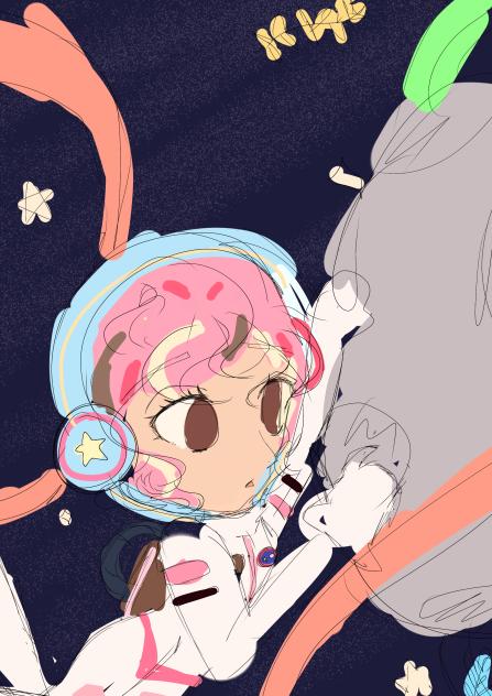 Astronaut Cookie WIP