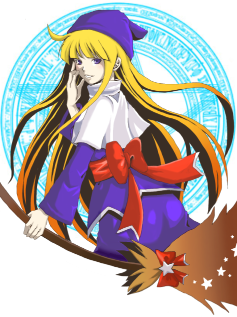 ぷよぷよ ウィッチ 塗ってみた