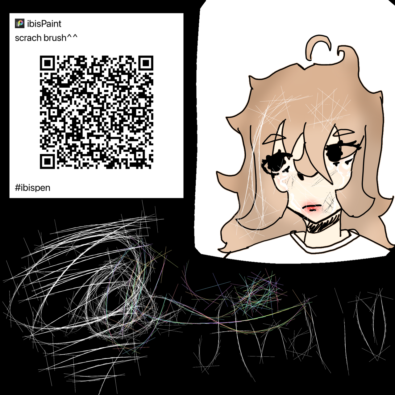 Scratch brush ^^ - ibisPaint
