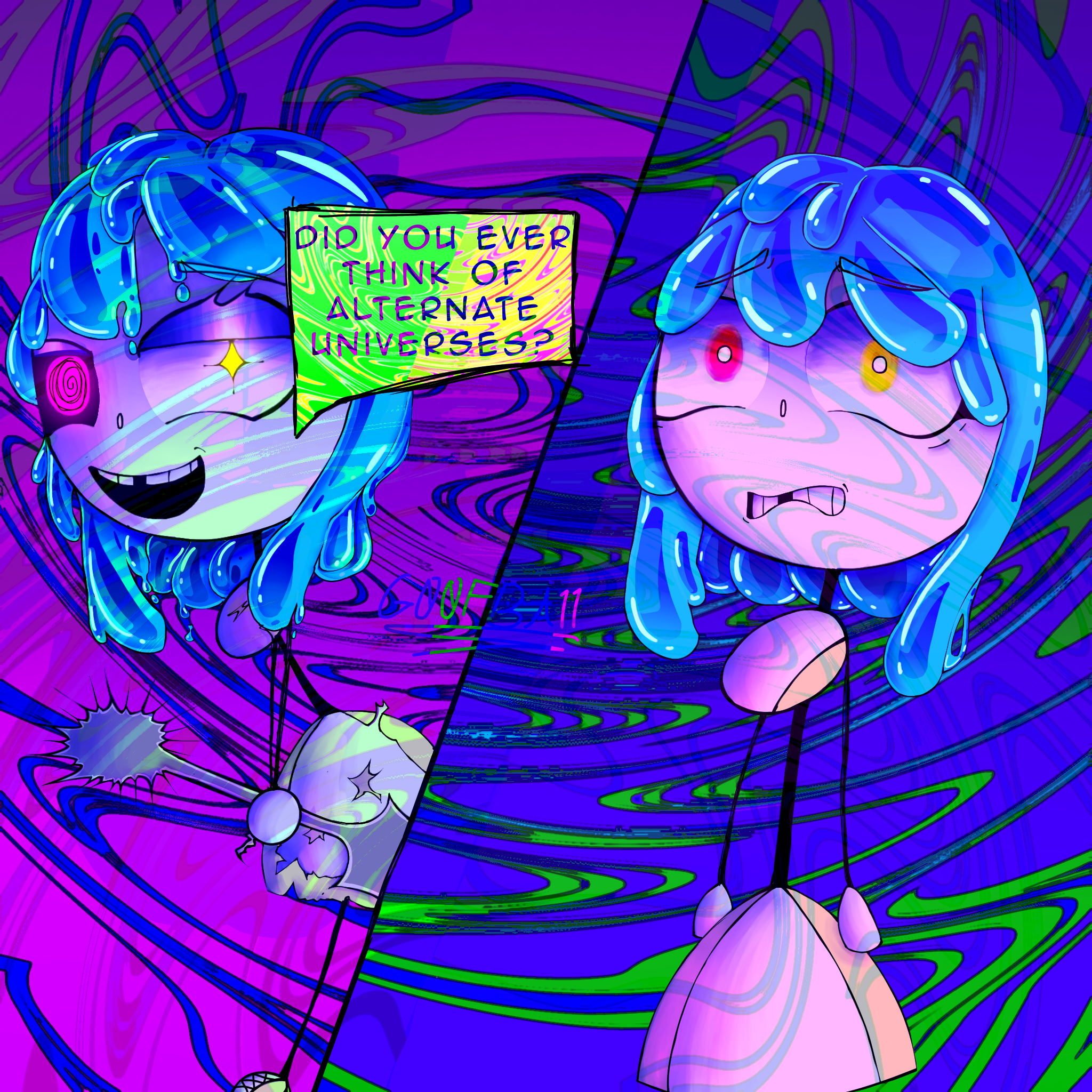 Different version of yourself - ibisPaint