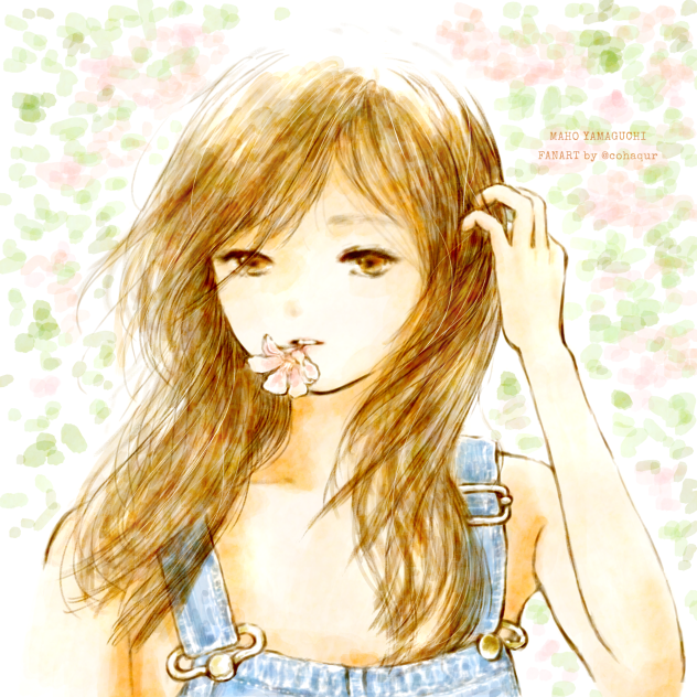 かきあげ美人。