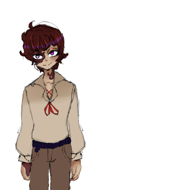 zan and maybe her mom (old drawing)