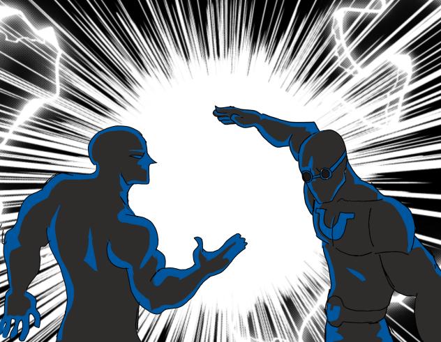 Black noir y Ultraman