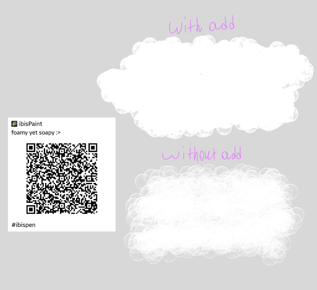 another bubble brush but foamy🧼 ibisPaint