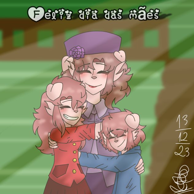 Feliz dia das mães