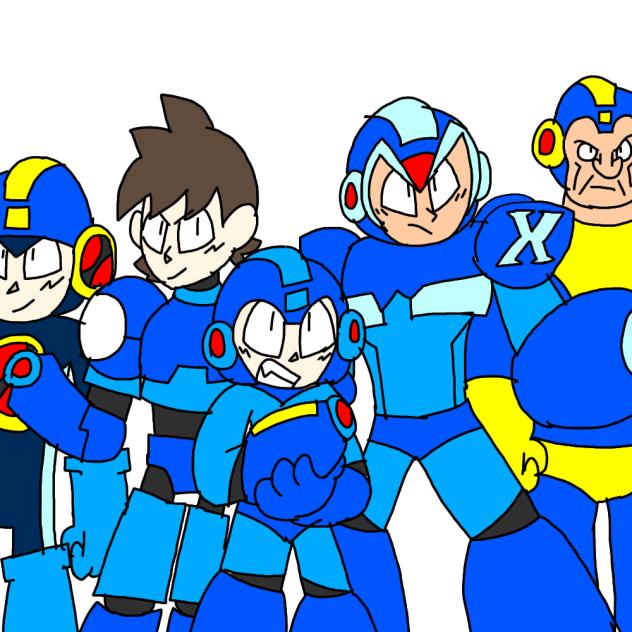 Mega Men - ibisPaint
