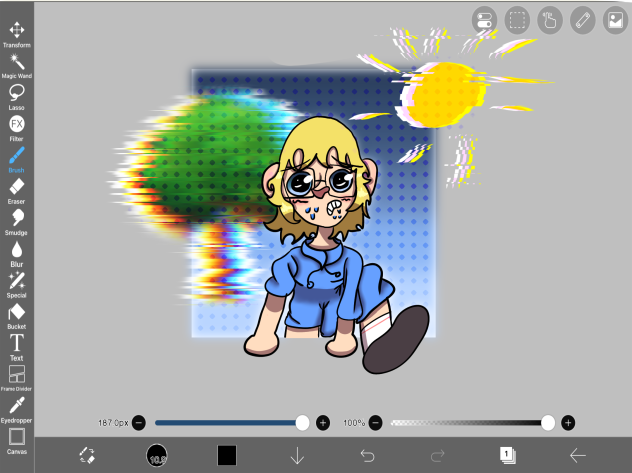 Uh oh! My oc is trying to escape!