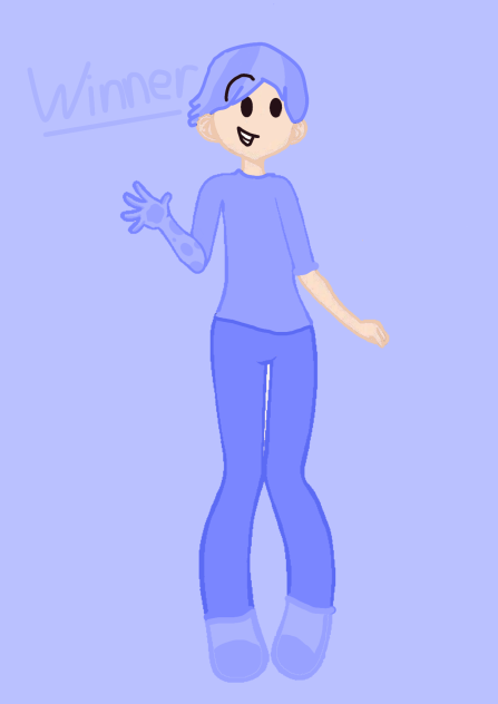 💙Bfdi Winner as human💙