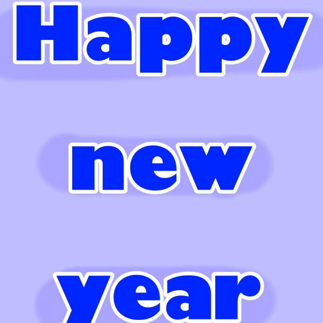 Happy new year everybody