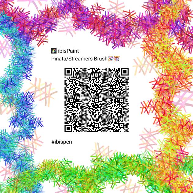 Pinata Streamers Brush 🎉🎊