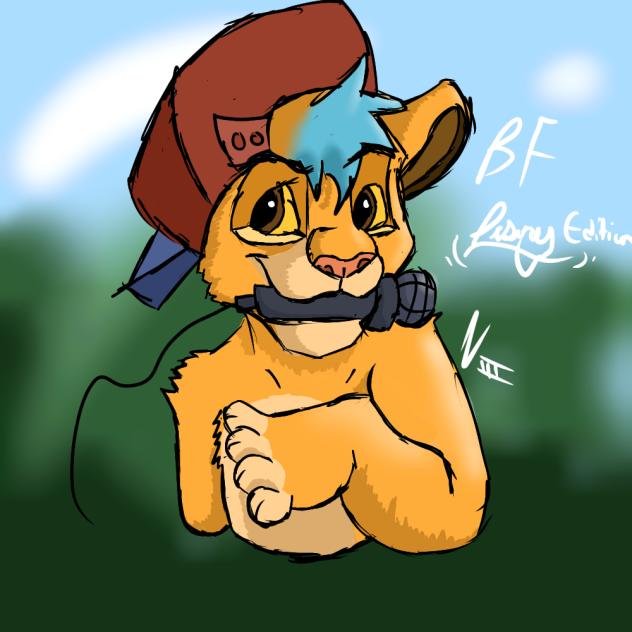 Bf but a lion from Lion King