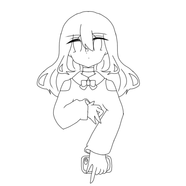 ふりーあいこん（線画)