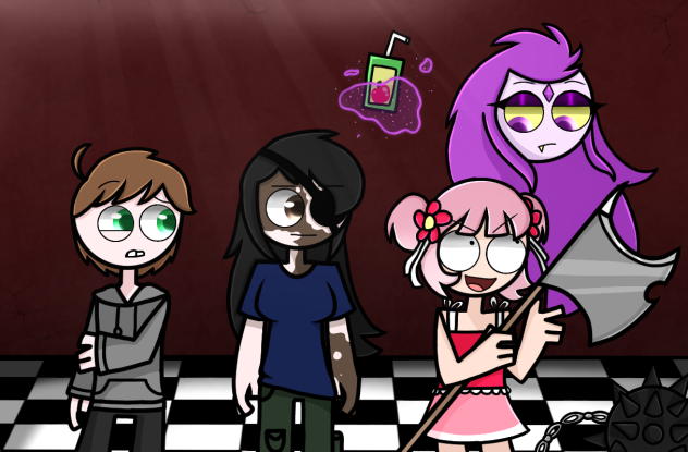 a haunted mansion