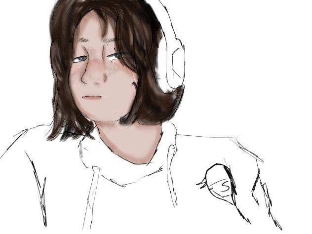 Drawing myself (NOT FINISHED)