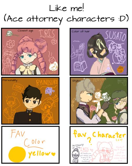 Ace Attorney Like me!