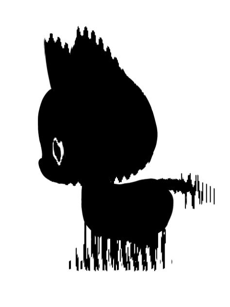 静止しているアニメーション