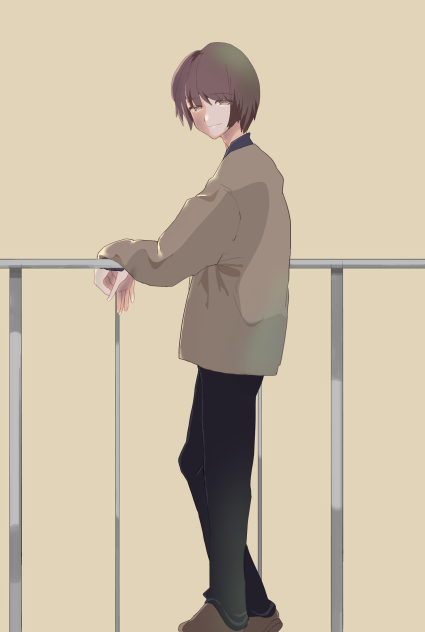 笑いあってさよなら Ibispaint