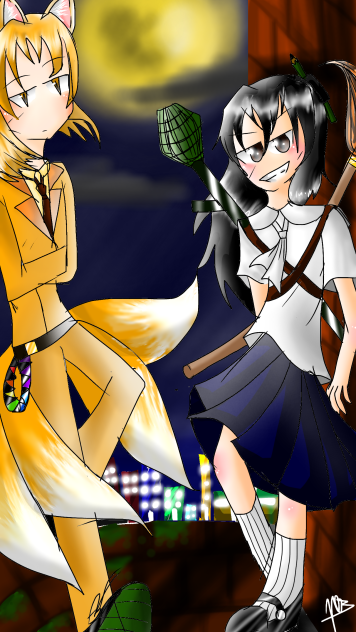 In midnight (my mascot)