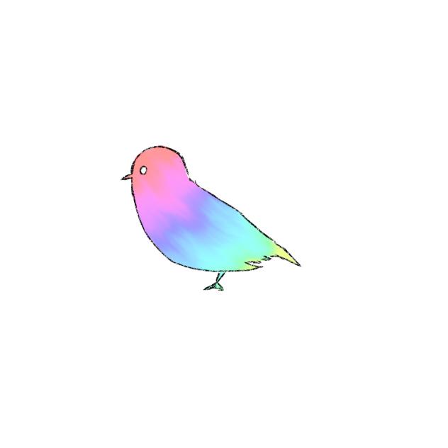 植毛バードだよ〜ん
