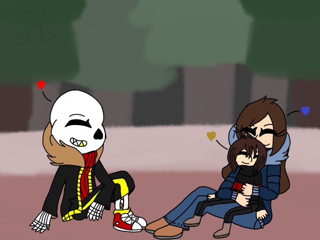 a newly family bonding time