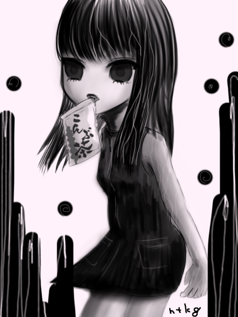 こんぶ茶とタールたん