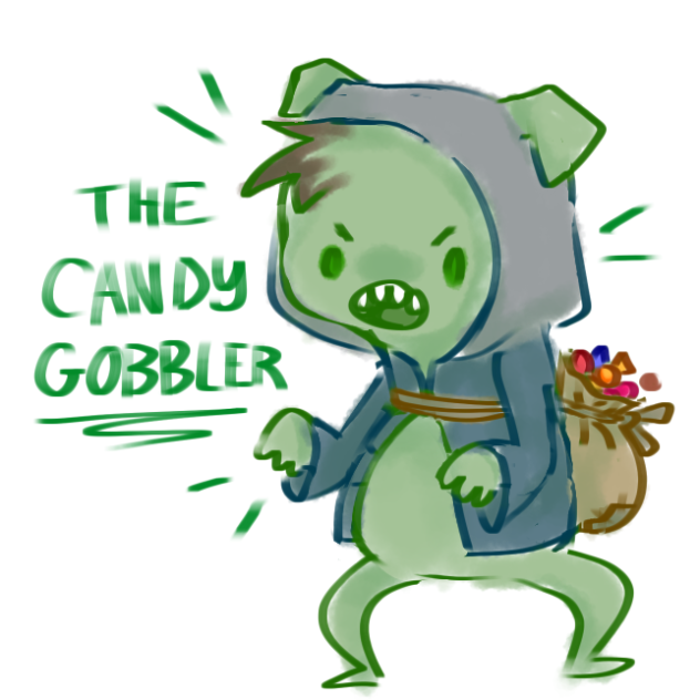 The Candy Gobbler