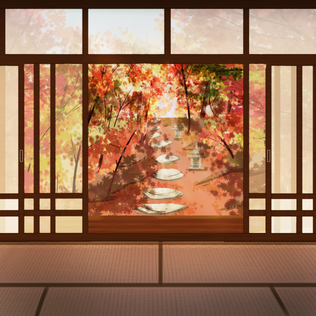 IBM1506 autumn garden