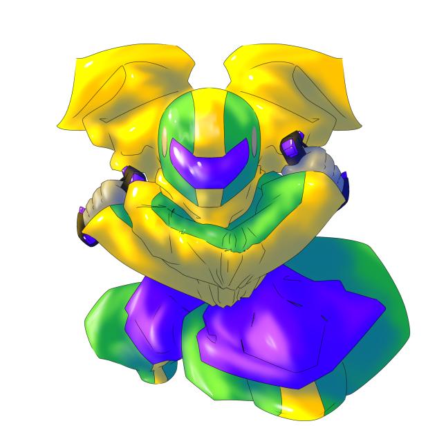 Helmet Guy's Flashy Entrance