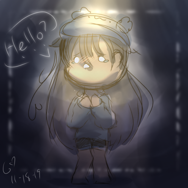 It feels a little scary here...