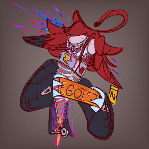 [Tw!SH. Gore] Egoist inspired Rat doodle