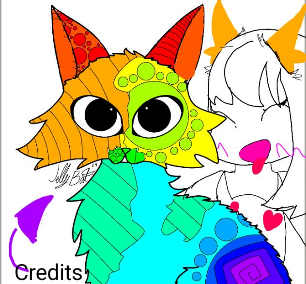 Jelly Bat's coloring page