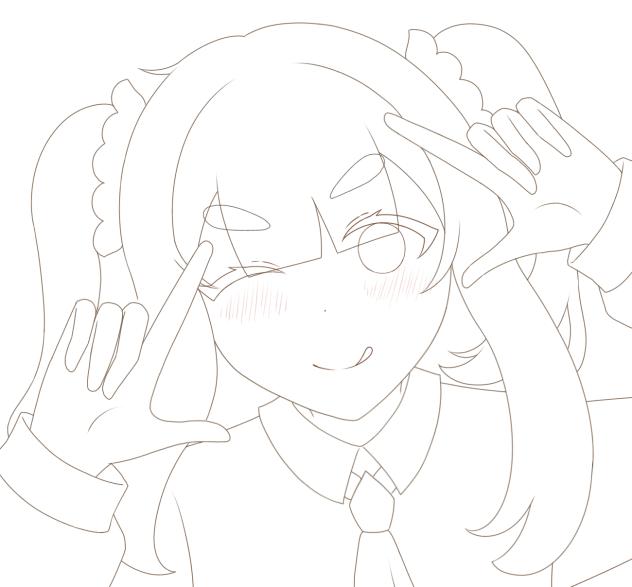 甘犬いぱちゃん塗り絵