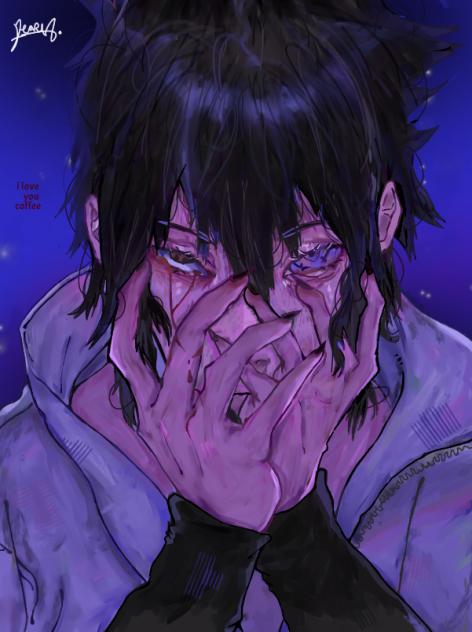 throws up SASUKE FANART... FOR COFFEE