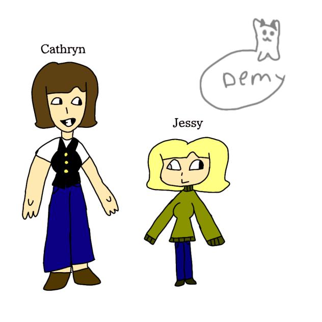 Cathryn and Jessy