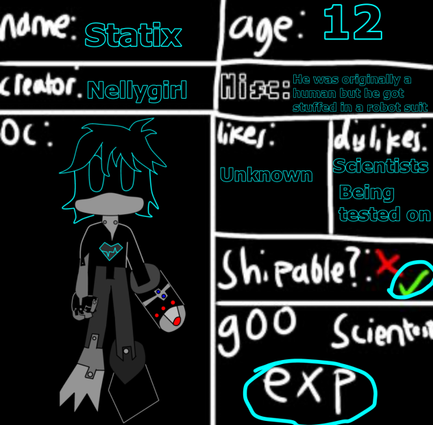 ANOTHER OC FOR ESCAPAWS