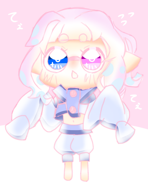 こよるこさんの塗り絵