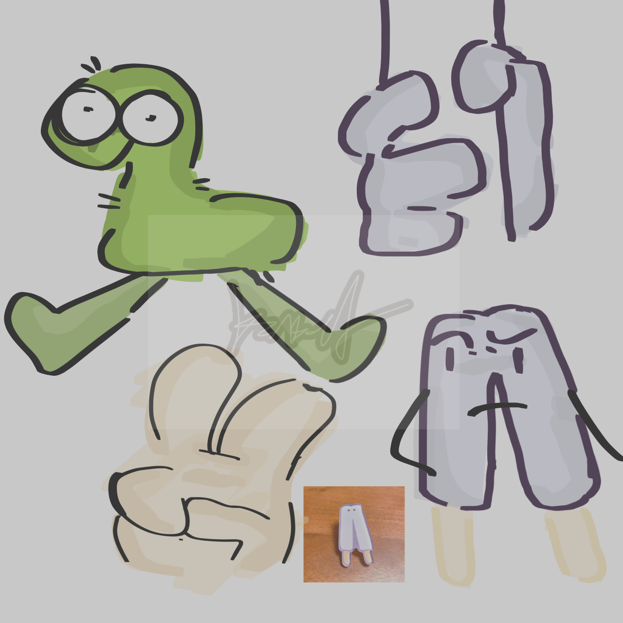 Little doodles 2️⃣ - ibisPaint
