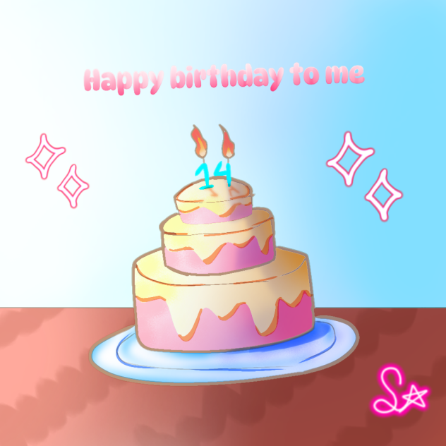 happy birthday to me