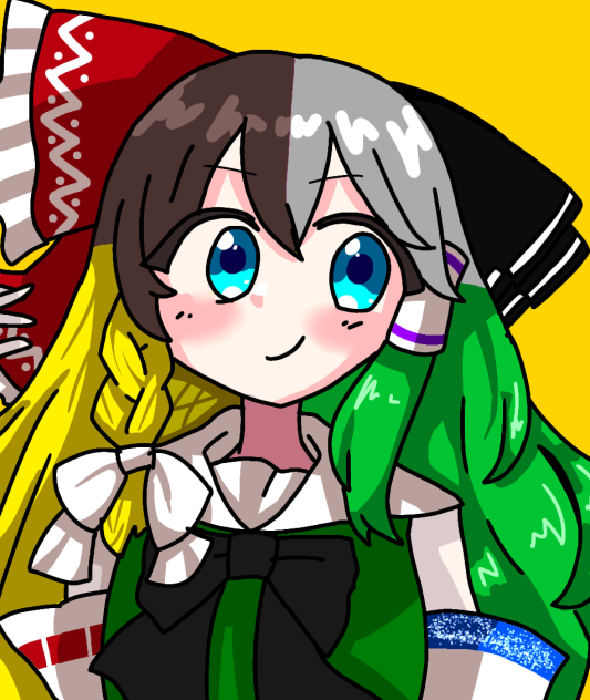 Kさんを描く（テスト絵）