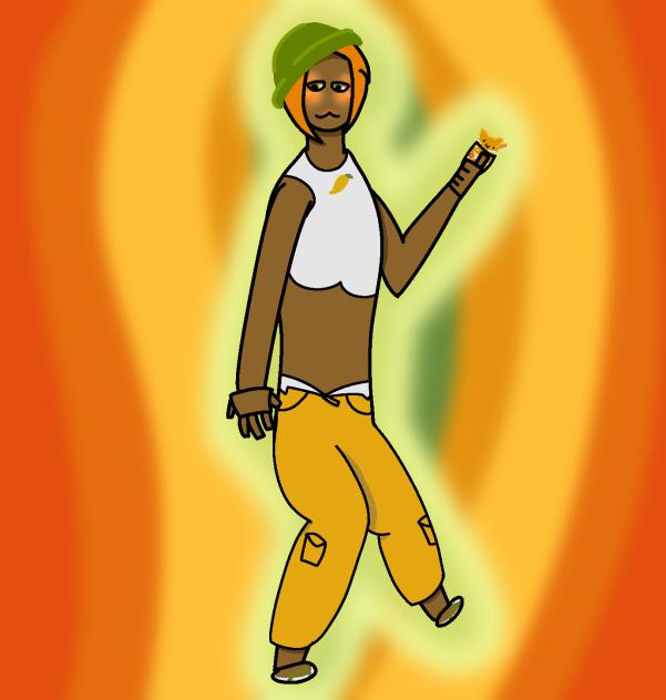 Random mango themed oc