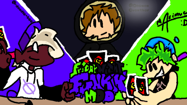 uno with friends (yay)